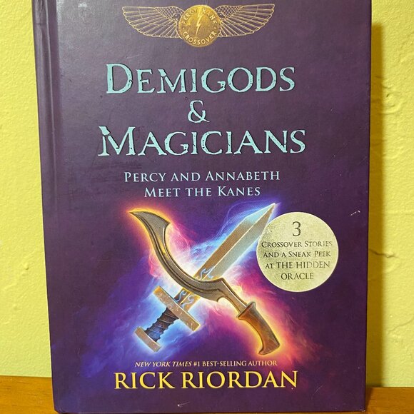 Demigods & Magicians Percy Jackson & Kane Chronicles Crossover Hardcover - Picture 1 of 3